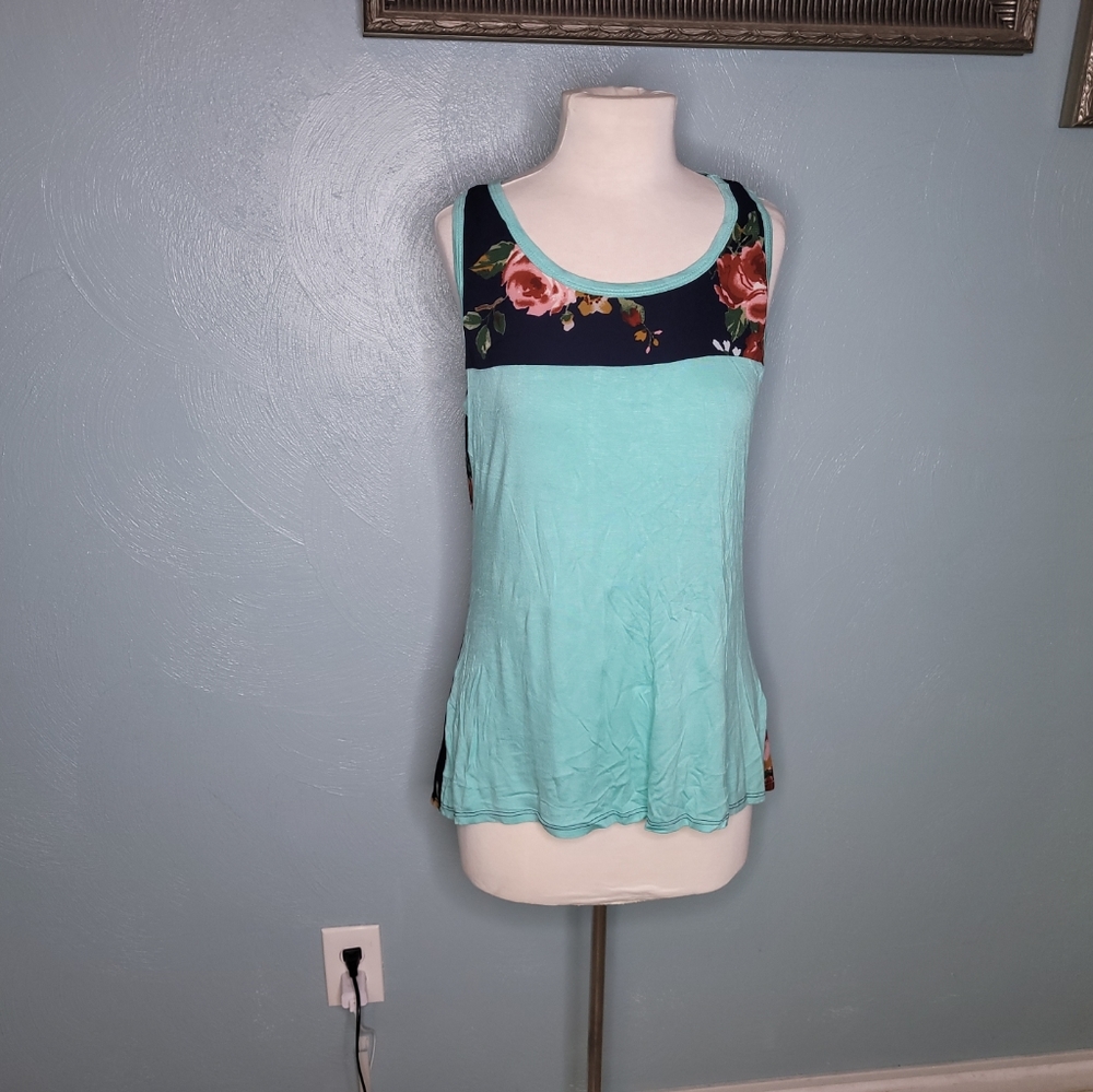 Miss 2 Day Teal Tank